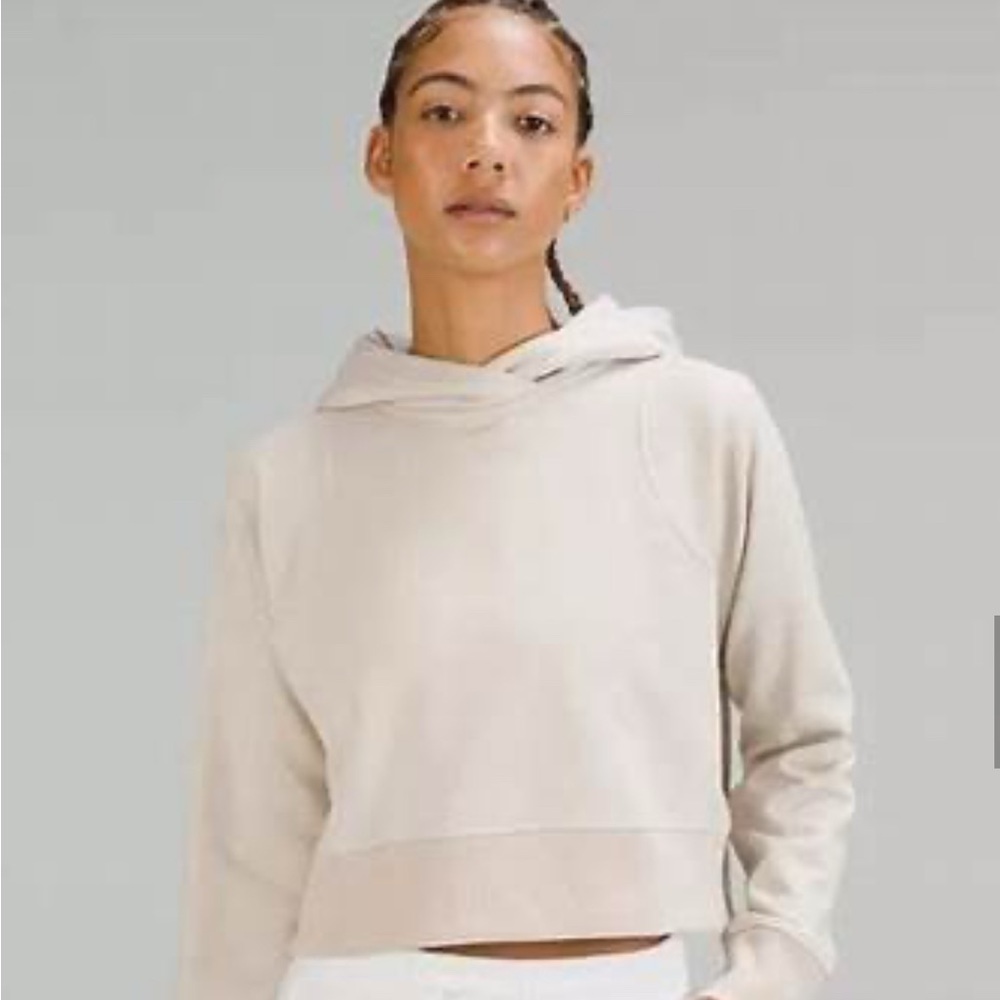 Loungeful Cropped Hoodie sparkle